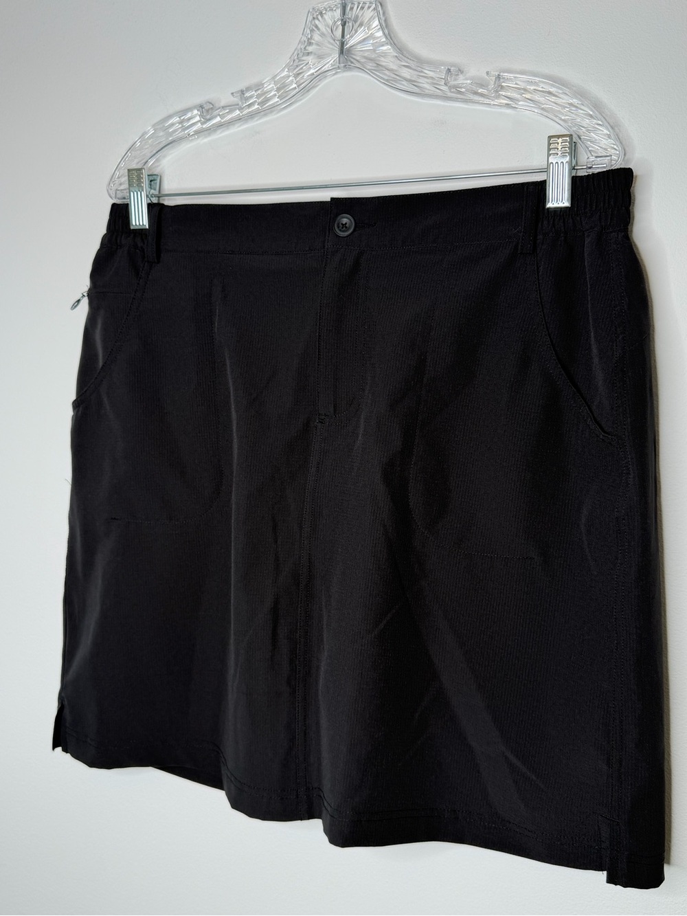 Tilley Black Ripstop Athletic Skort